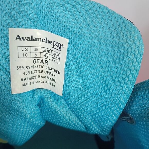 Avalanche Hiking Boots Womens SZ 10 Black Gear Ankle Lace Up Outerwear Shoes . - Picture 5 of 7